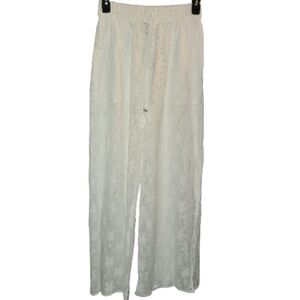 Tidal Wave White Beach Pants Size Large NWT